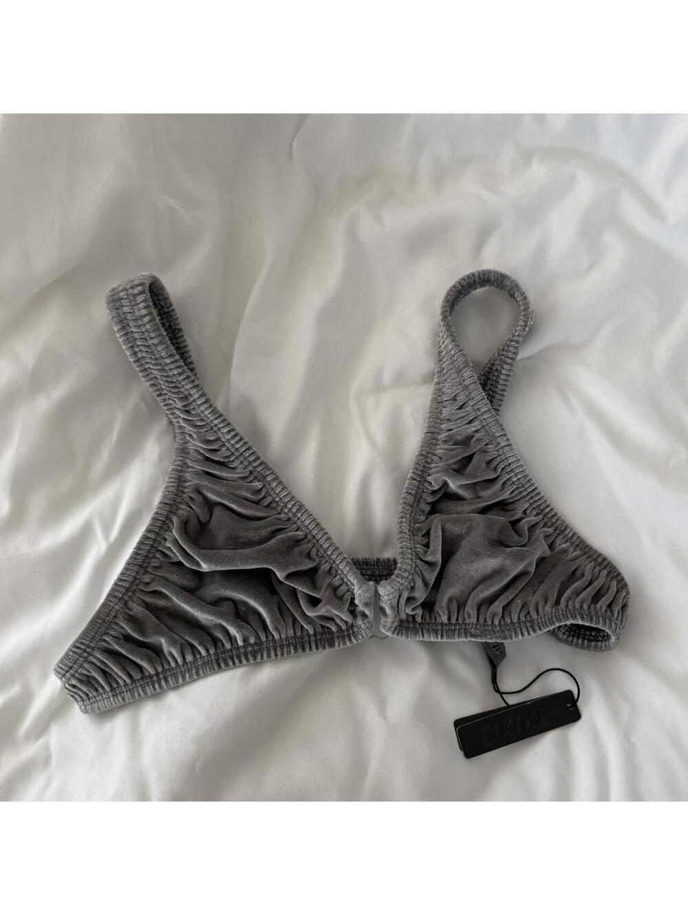 Skims velvet bralette  NWT
